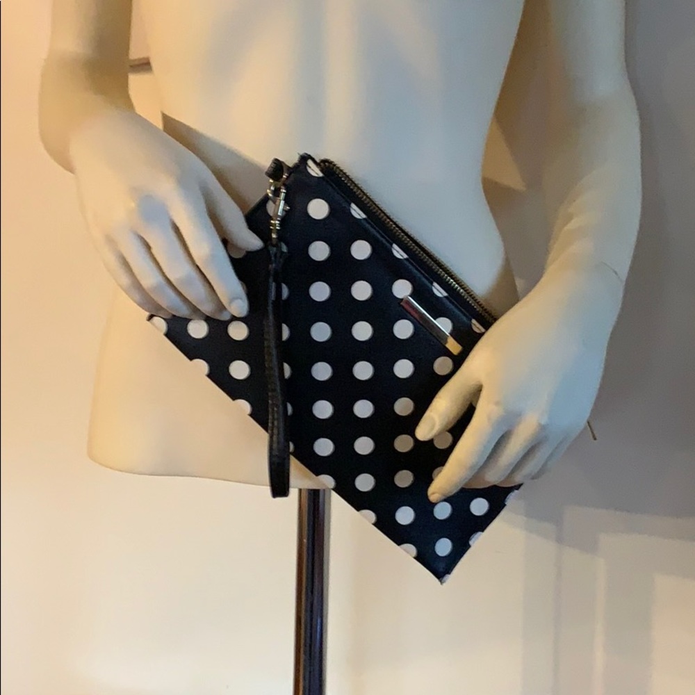 Polka Dot Clutch